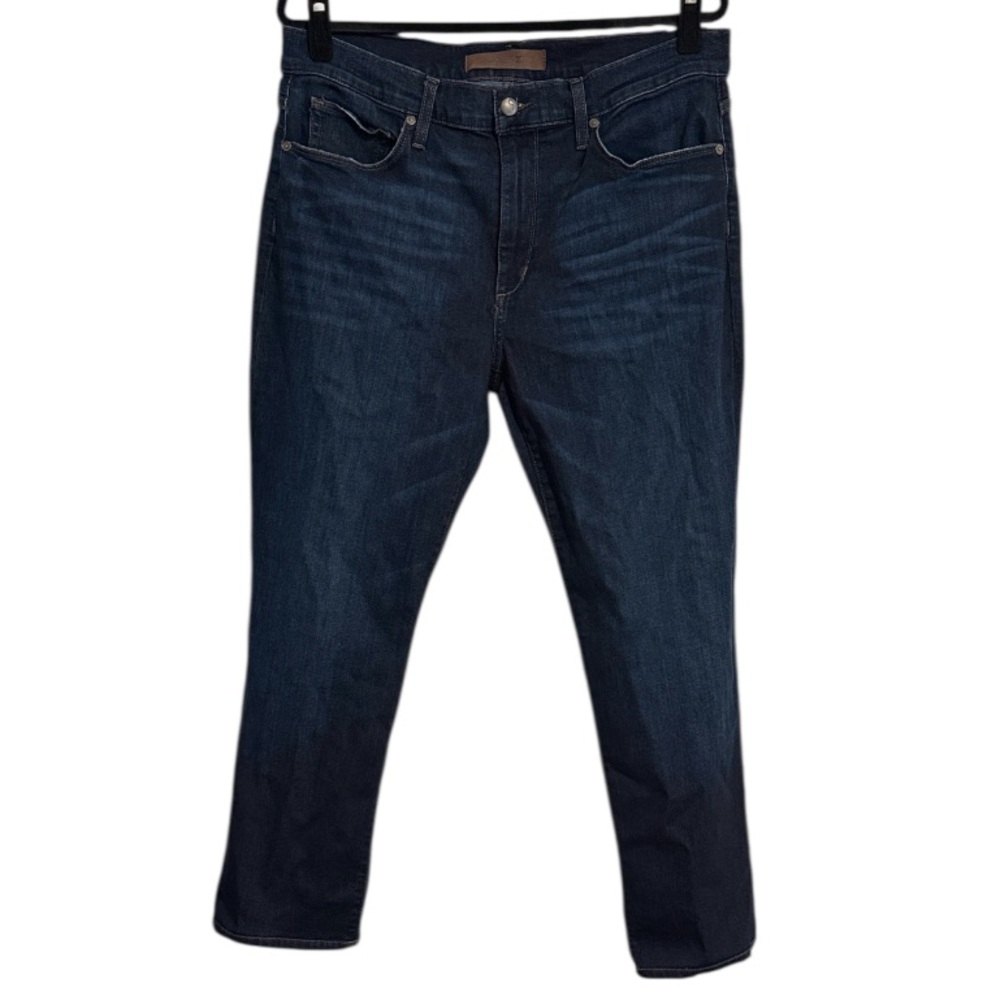 Joe’s Jeans Dark Wash High Rise Straight Jeans